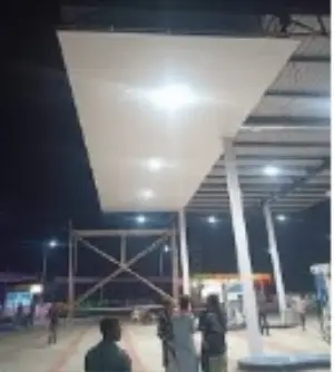 Petrol Pump Ceiling