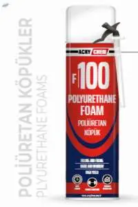 Acrychem F100 Polyurethane Foam 750ml/600gr