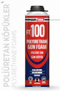Acrychem FT100 Polyurethane Gun Foam 750ml/850gr