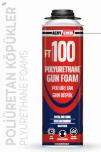 Acrychem FT100 Polyurethane Gun Foam 750ml/850gr