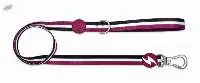 Dashi Stripes 3 Purple & Black Leash