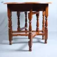 Teak wood folding table