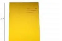 A4 Exercise Book 32pg Yellow (100) _nbc_ (1)