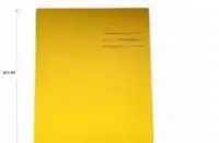 Plain A4 Notepad - Yellow (100)