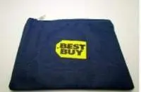 Canvas Blue Zipped Pencil Case NBC (300)