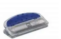 Clear Magnetic Clip W Blue Grip (200)