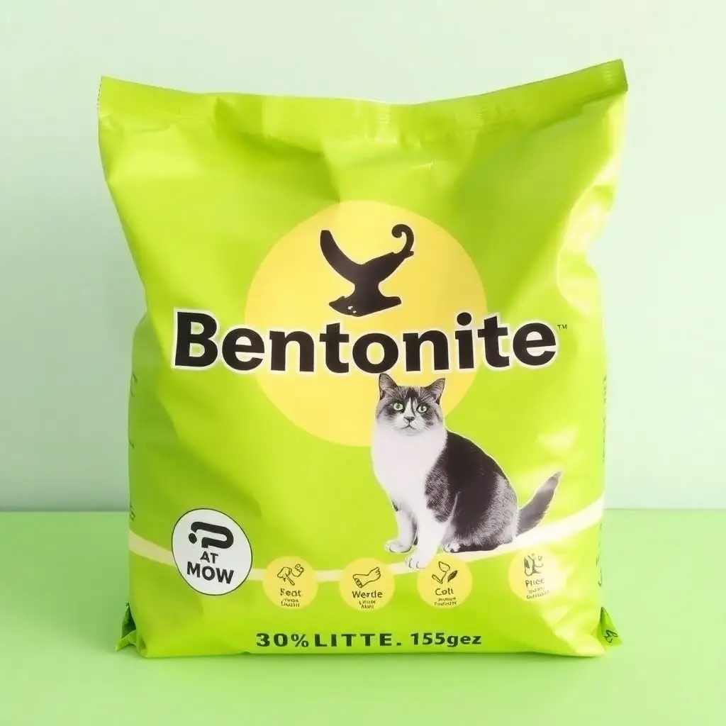 Packed Bentonite Pet Litter With Private Label