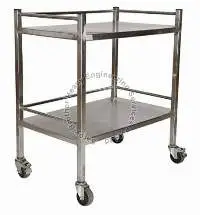 Stainless Steel Hospital Trolley