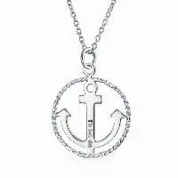 Nautical Anchor Necklace