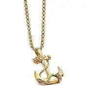 Nautical Anchor Necklace