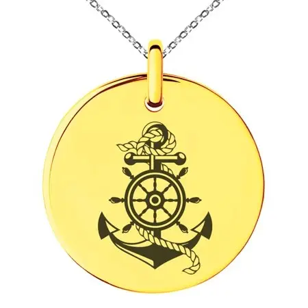 Nautical Anchor Necklace