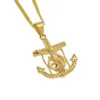 Nautical Wheel & Anchor Pendants