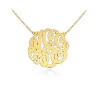 Monogram Pendants