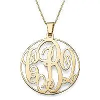 Monogram Pendants
