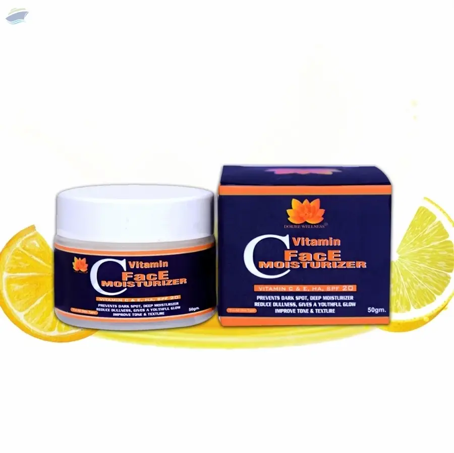 Face Moisturizer With Vitamin C,e & Ha & Spf 20