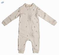 Overall jumpsuit - Alabaster with Cotton Bloom