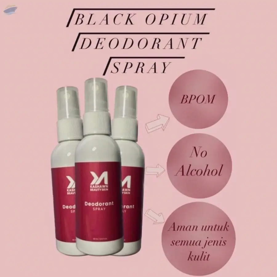 Kashawn Deodorant Spray Black Opium