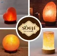 Himalayan Pink Salt Lamps, Trays & Usb