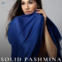 OMVAI Solid Pashmina Stoles