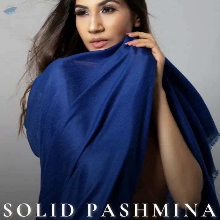 OMVAI Solid Pashmina Stoles
