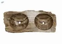 Petrified Wood Sink Double