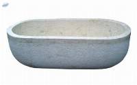 White Marble Bathtub