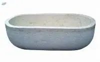 White Marble Bathtub
