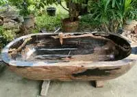 Petrified Wood Bathtub