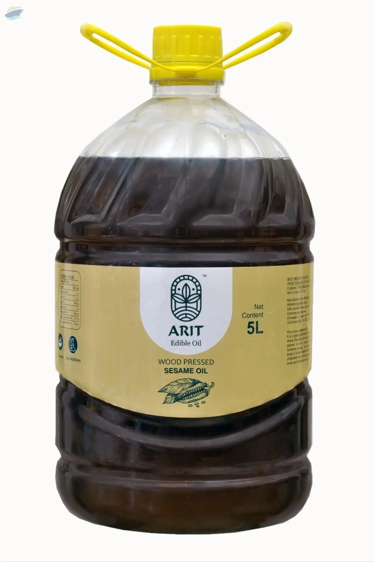 Wood Pressed Black Sesame Oil