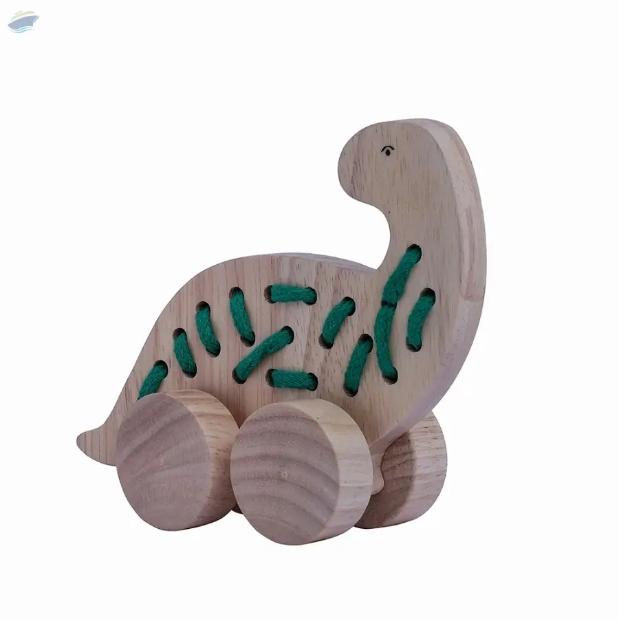 Lacing toy Dino