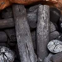 Hardwood charcoal