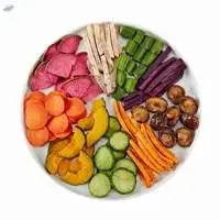 Mixed fruit and vegetable crisp