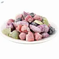 Mixed fruit yogurt freeze-dried