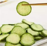 The Green Radish Is Crisp And Dry