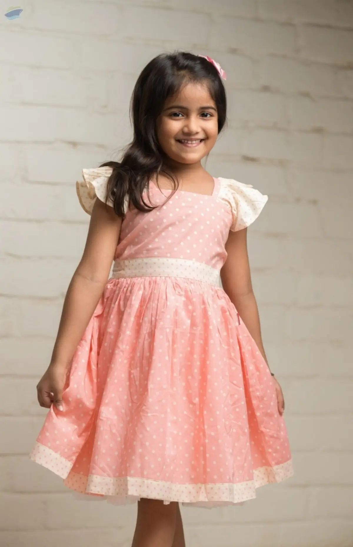 Flutter Sleeve, Fit and Flare Dress