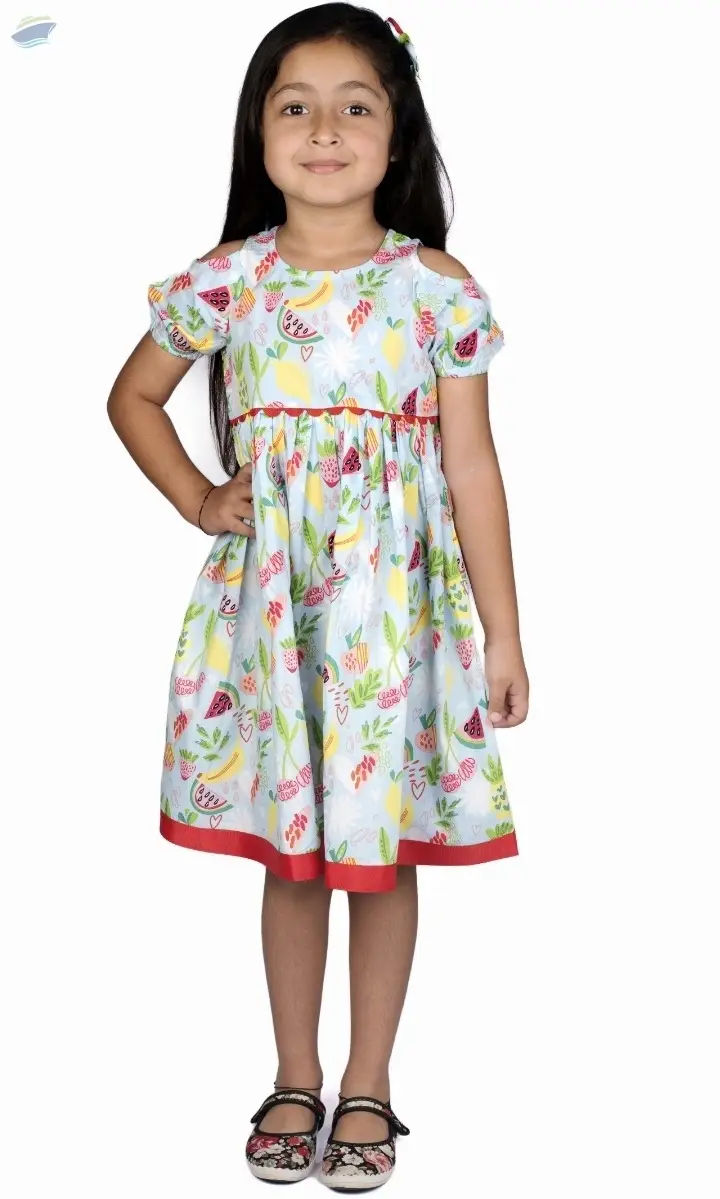 Cold Shoulder Fit and Flare Dress