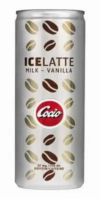 Cocio ICELATTE Milk Ã¢?? Vanilla 12x250ml Can