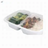 Asporto 2-Compartment BPA-Free Plastic Meal