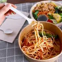 Fork And Spoon Food Grade Plastic Cutlery