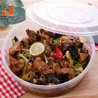 Round Food Grade Disposable Lunch Box