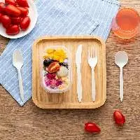 Disposable Corn Starch Cutlery Set