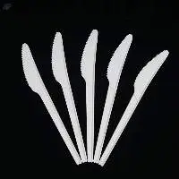 Disposable Compostable Cornstarch knife