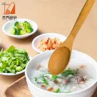 Green Tableware Bamboo Spoon