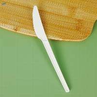 Disposable Compostable Cornstarch Knife