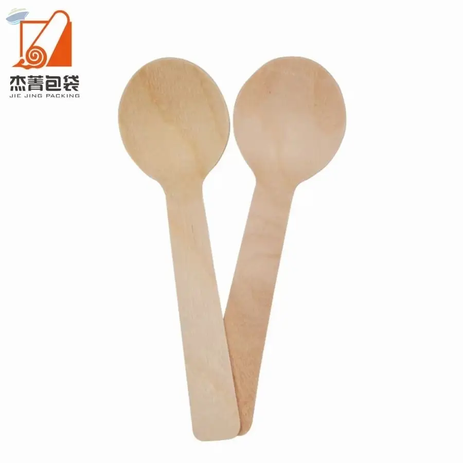100mm Round Hade Wooden Spoon