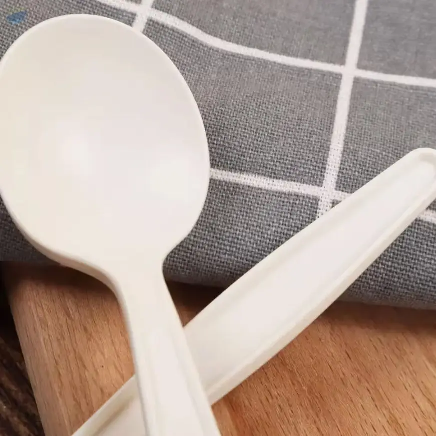 Cornstarch Soup Spoon Cutlery Set