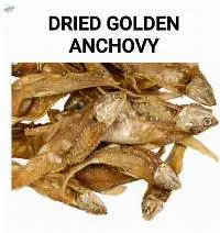 Dried golden anchovy