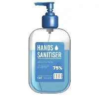 Hand Sanitizer (ethanol 75%) 500ml Gel Bottle