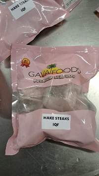 Hake Steaks IQF Retail Bags