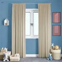 Cotton Curtains with Hand stitching